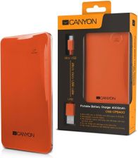 Canyon 4000mAh Slim Pomarańczowy (CNS-CPB40) recenzja