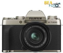 Fujifilm X-T200 złoty + 15-45mm recenzja