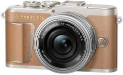 Olympus PEN E-PL9 brązowy + 14-42mm EZ recenzja