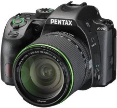 Pentax K-70 + DA 18-135 mm WR + torba + akumulator recenzja