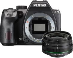 Pentax K-70 czarny + 18-50mm + 50-200mm recenzja