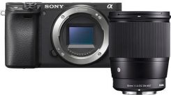 Sony A6400 czarny + Sigma 16mm recenzja