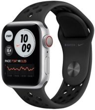 Apple Watch 6 Nike Cellular Koperta 40mm Srebrna z Aluminium z Paskiem sportowym Czarnym (M07C3WBA) recenzja