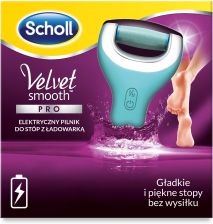 Scholl Velvet Smooth elektryczny pilnik do stóp Wet&Dry z ładowarką recenzja