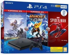 Sony PlayStation 4 Slim 500GB + Horizon Zero Dawn Complete Edition + Marvel’s Spider-Man + Ratchet & Clank recenzja