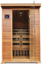 Sauna InfraRed T2 niskotemperaturowa, promienniki węglowe recenzja