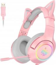 ONIKUMA K9 słuchawki z mikrofonem różowe recenzja