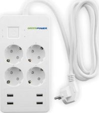 GreenPower LZW-04U 4x AC 4x USB (GREEN_20200309114245) recenzja