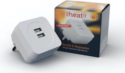 Heatit Z-Repeater extender z baterią i USB Z-wave recenzja