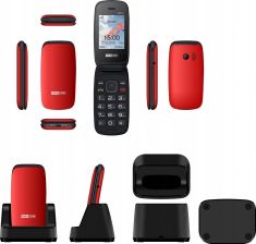 Maxcom Comfort Mm817 Czerwony recenzja