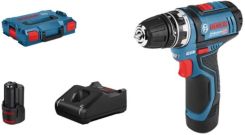 Bosch GSR 12 V-15 FC Professional zestaw walizka + 2 akumulatory + ładowarka 06019F6001 recenzja